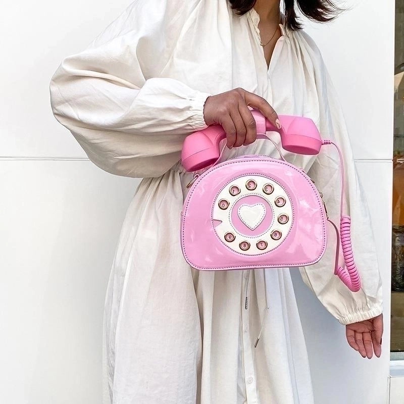 Women's All Seasons Pu Leather Digital Telephone Fashion Zipper Handbag
