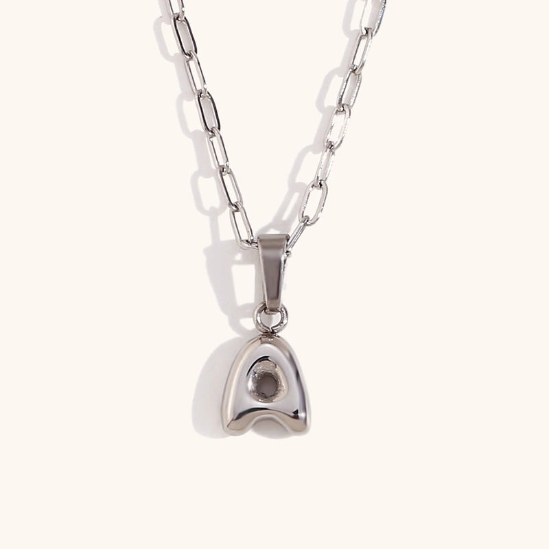 Minimalist Commute Letter Stainless Steel Titanium Steel Plating Gold Plated Pendant Necklace