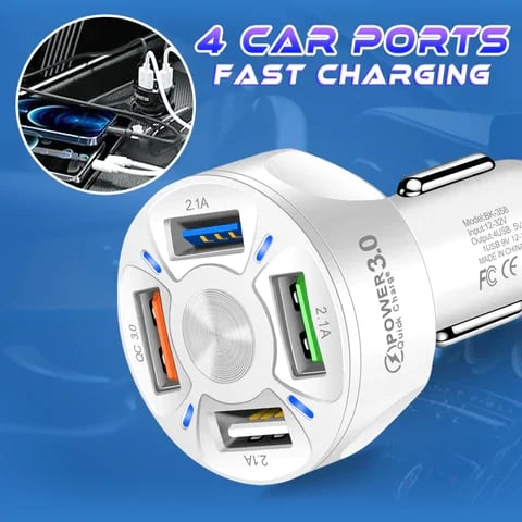 💥2023 Hot Sale💥- 4 In 1 Universal Charging Car Port