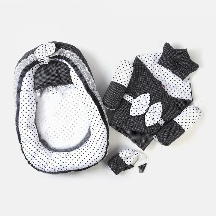 DOTS PRINTED 9X PIECES BED SET