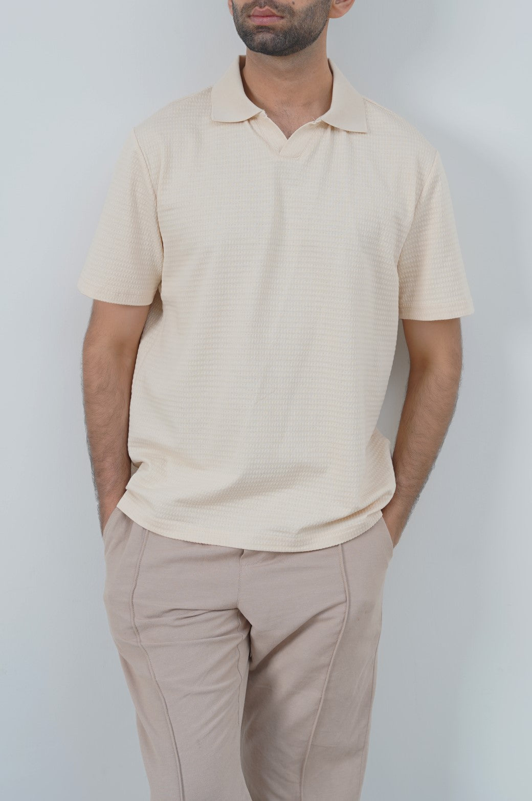 KNIT POLO SHIRT