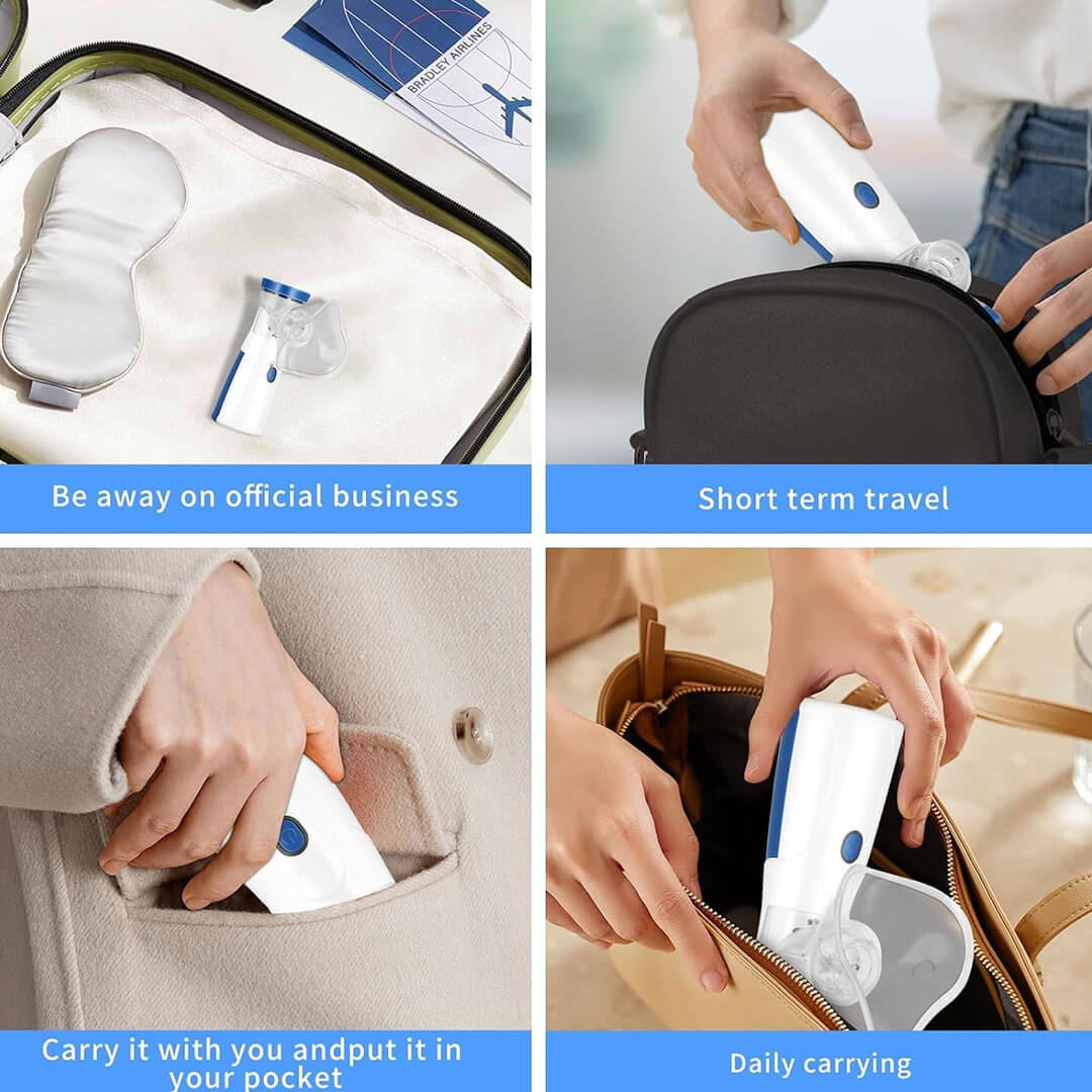 Nebuluxe Ultrasonic Portable Nebulizer Kit