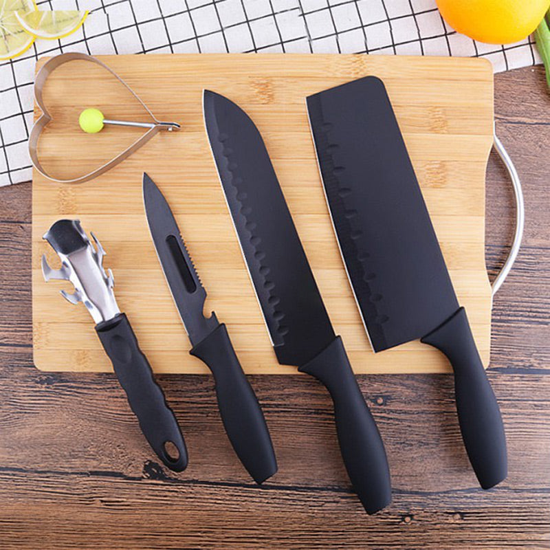 Kitchen Stainless Steel Knife Set