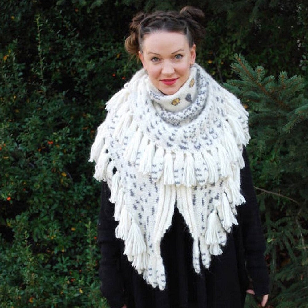 Retro Owl Scarf