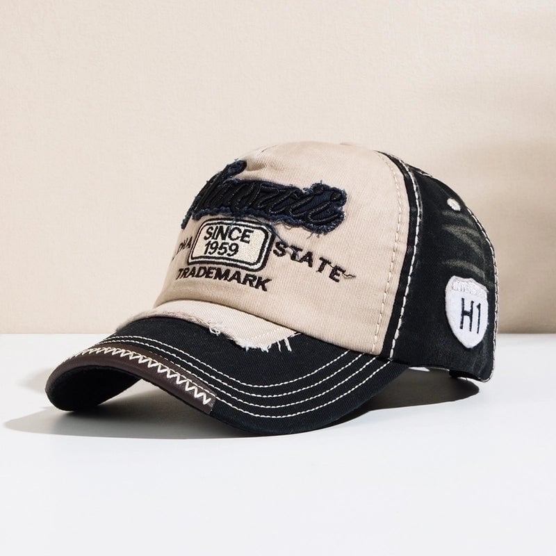 Unisex Embroidery Letter Embroidery Curved Eaves Baseball Cap
