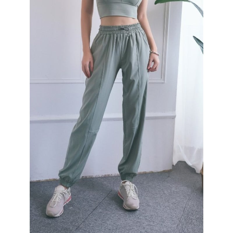 Women's Yoga Training Pants With Drawstrings