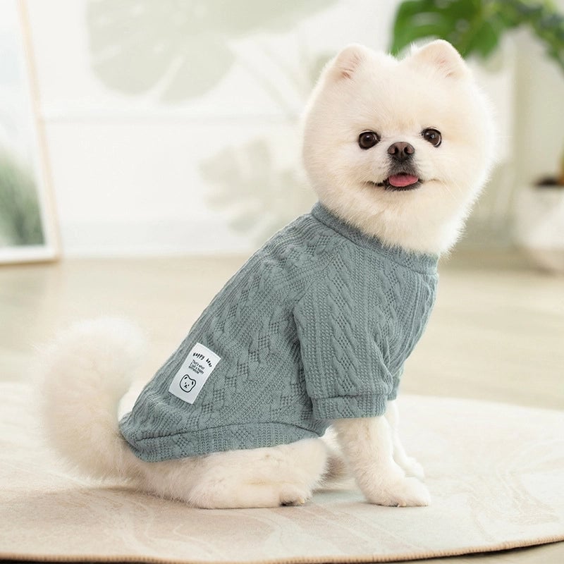 Pet Sweater New For Autumn And Winter Cat And Dog Clothes Cat Dog Wool Sweater