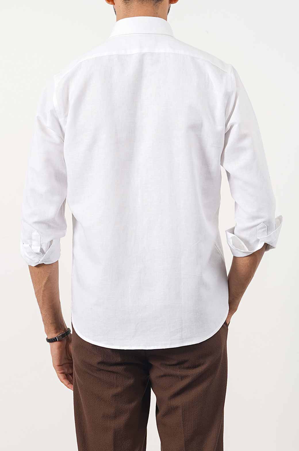 LINEN BUTTON DOWN SHIRT