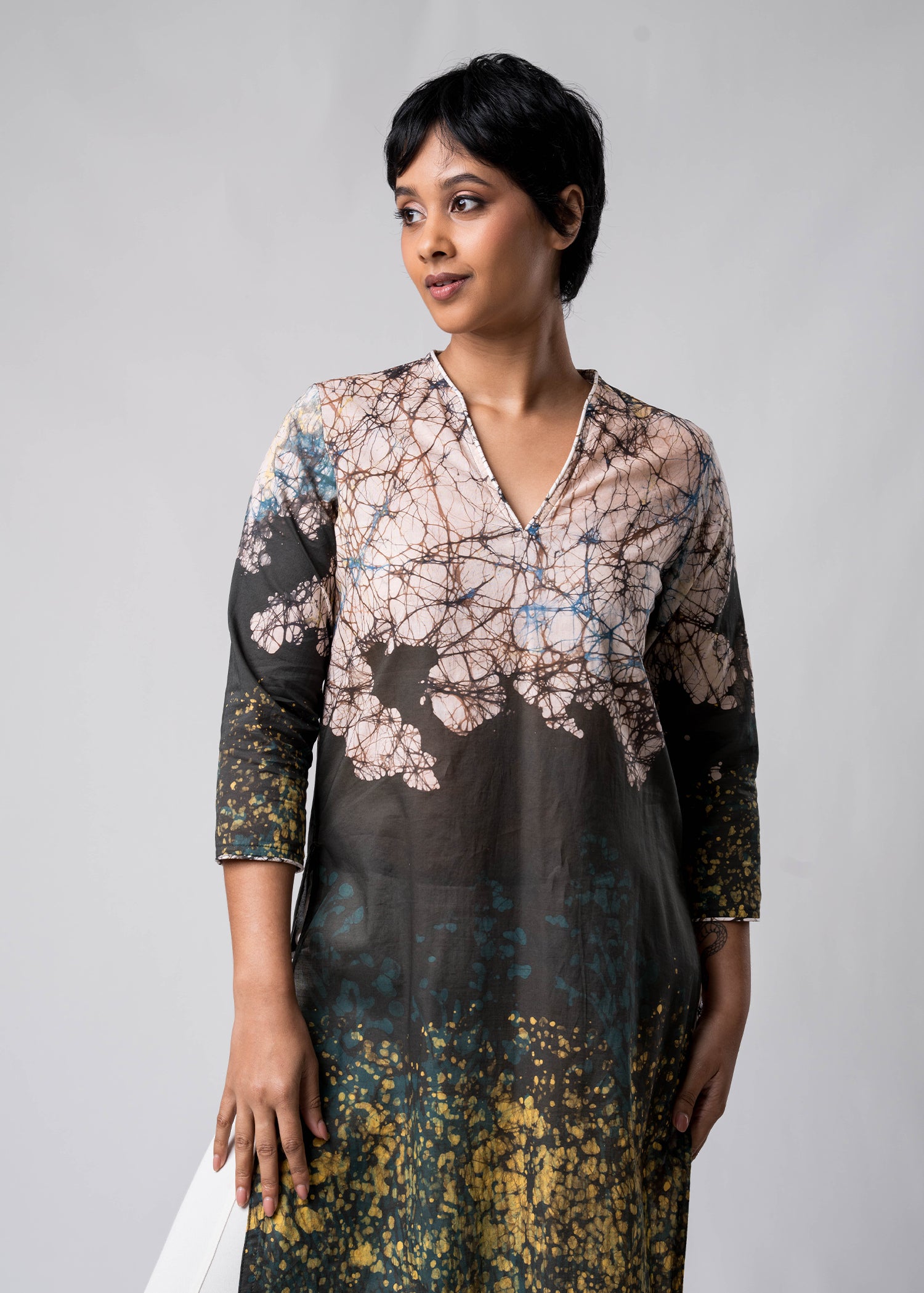 Batik kurtha top