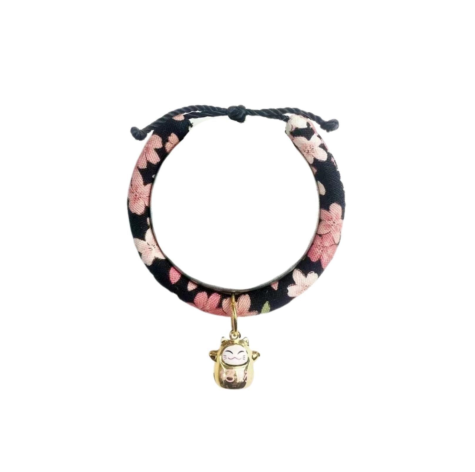 Japanese Style Flower Fusion Pet Collar