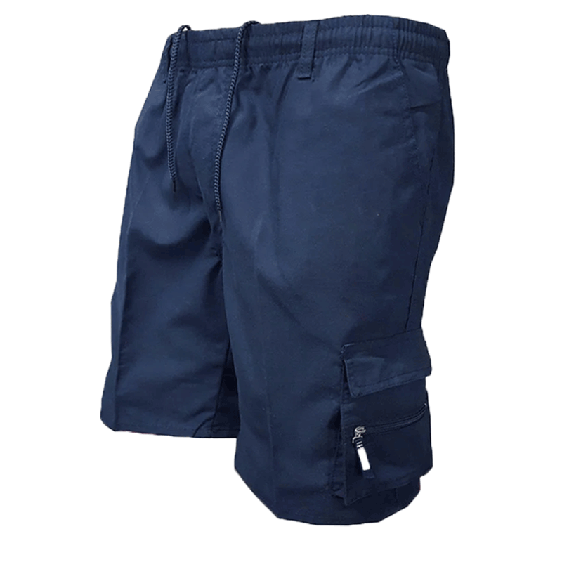 7-PACK Men's Zipper Pockets Hiking Athletic Running Shorts