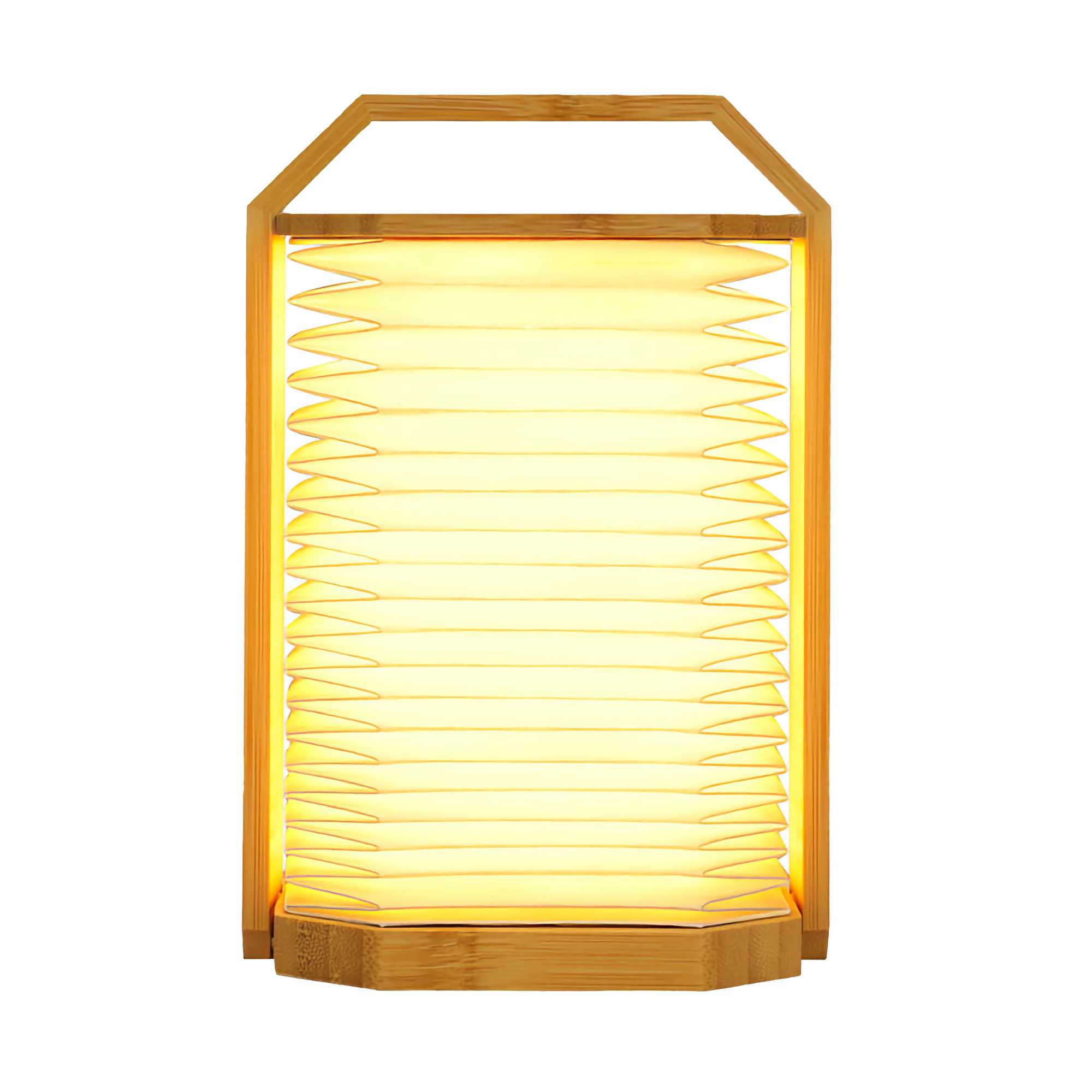 Gingko Smart Origami Lamp. Japanese Bamboo