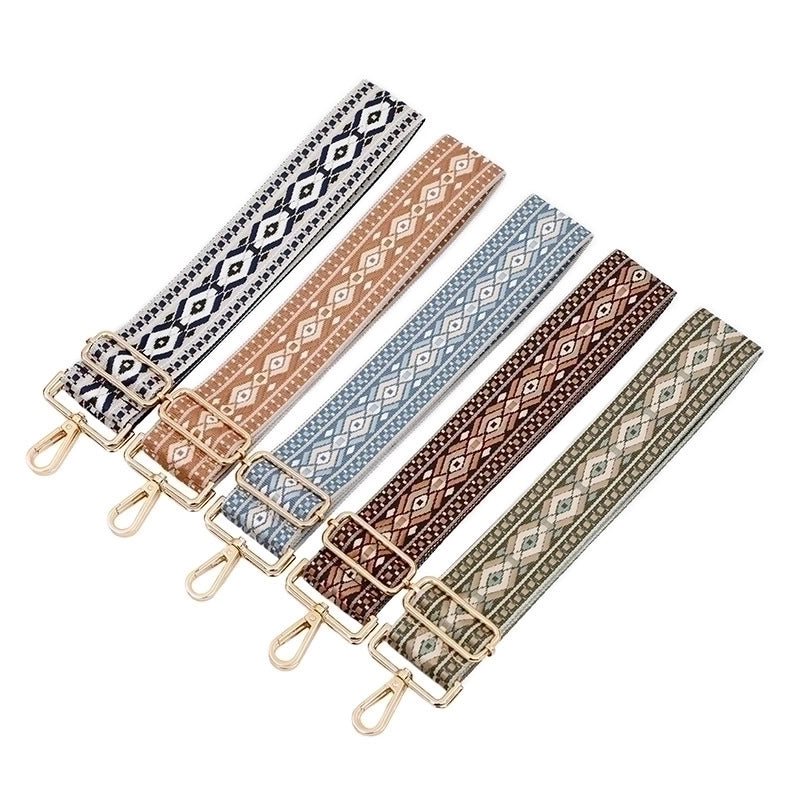 All Seasons Polyester Argyle Sling Strap Bag Strap