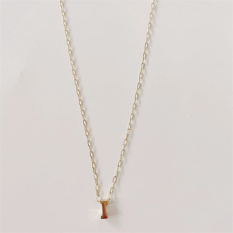 Casual Classic Style Streetwear Letter 304 Stainless Steel Plating Pendant Necklace