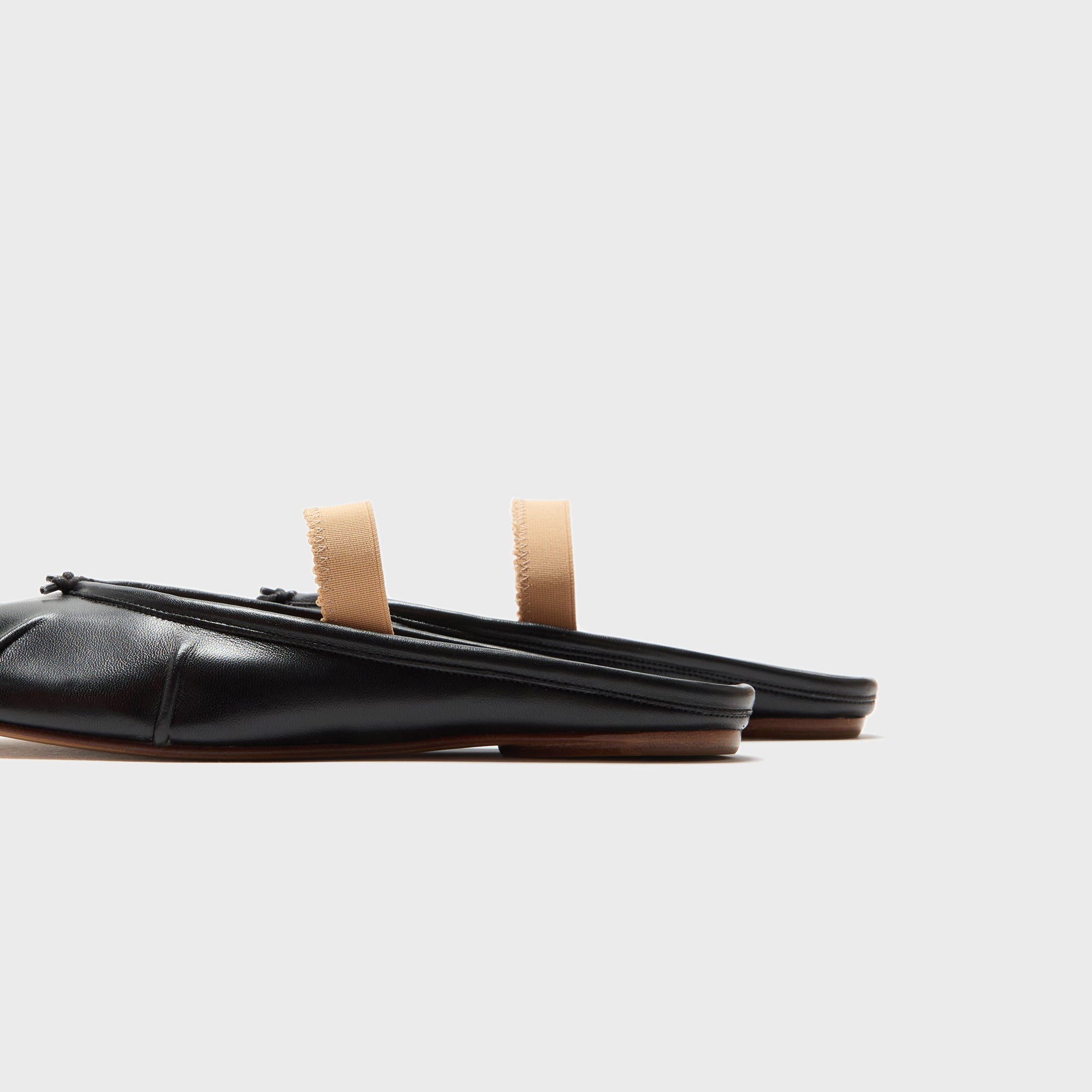 Maison Margiela Tabi Ballerina Mule Elastic Band - Black
