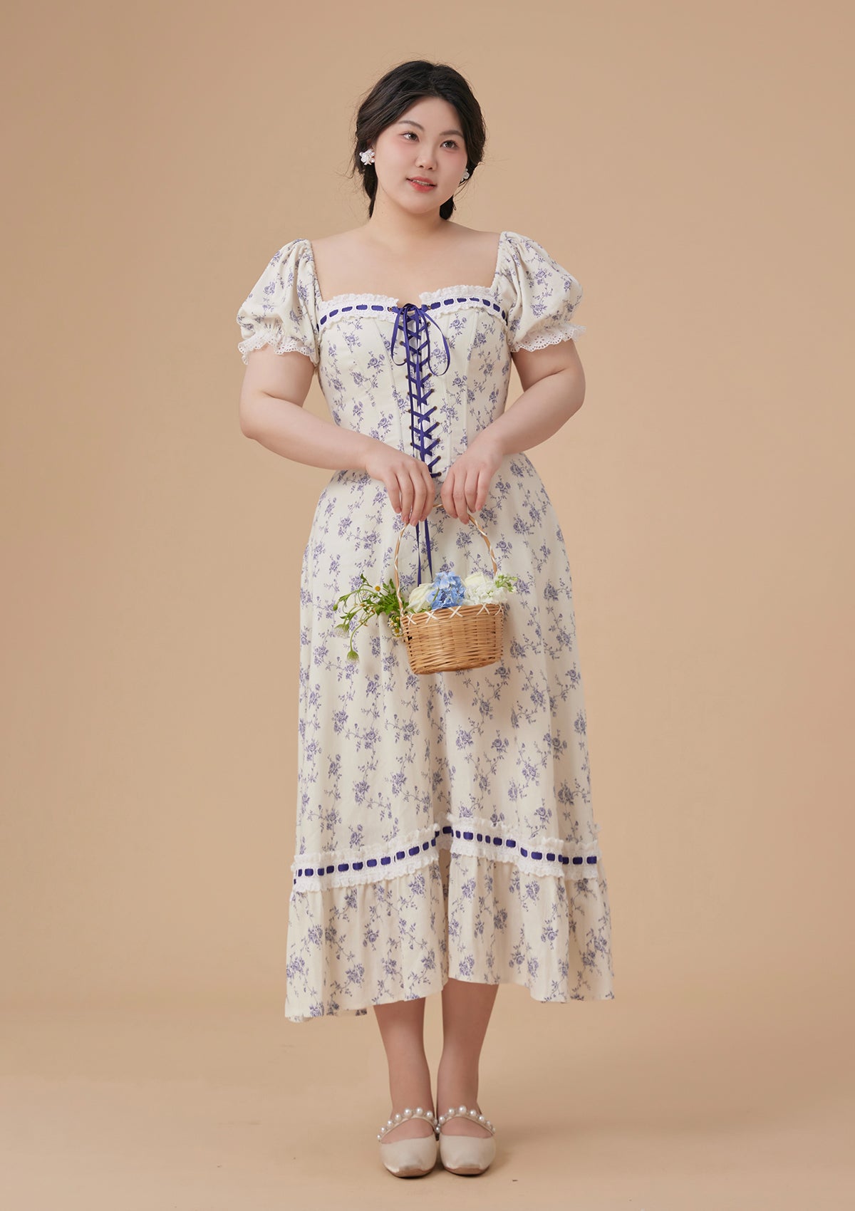 Curve & Plus Petrea Volubilis Corset Dress