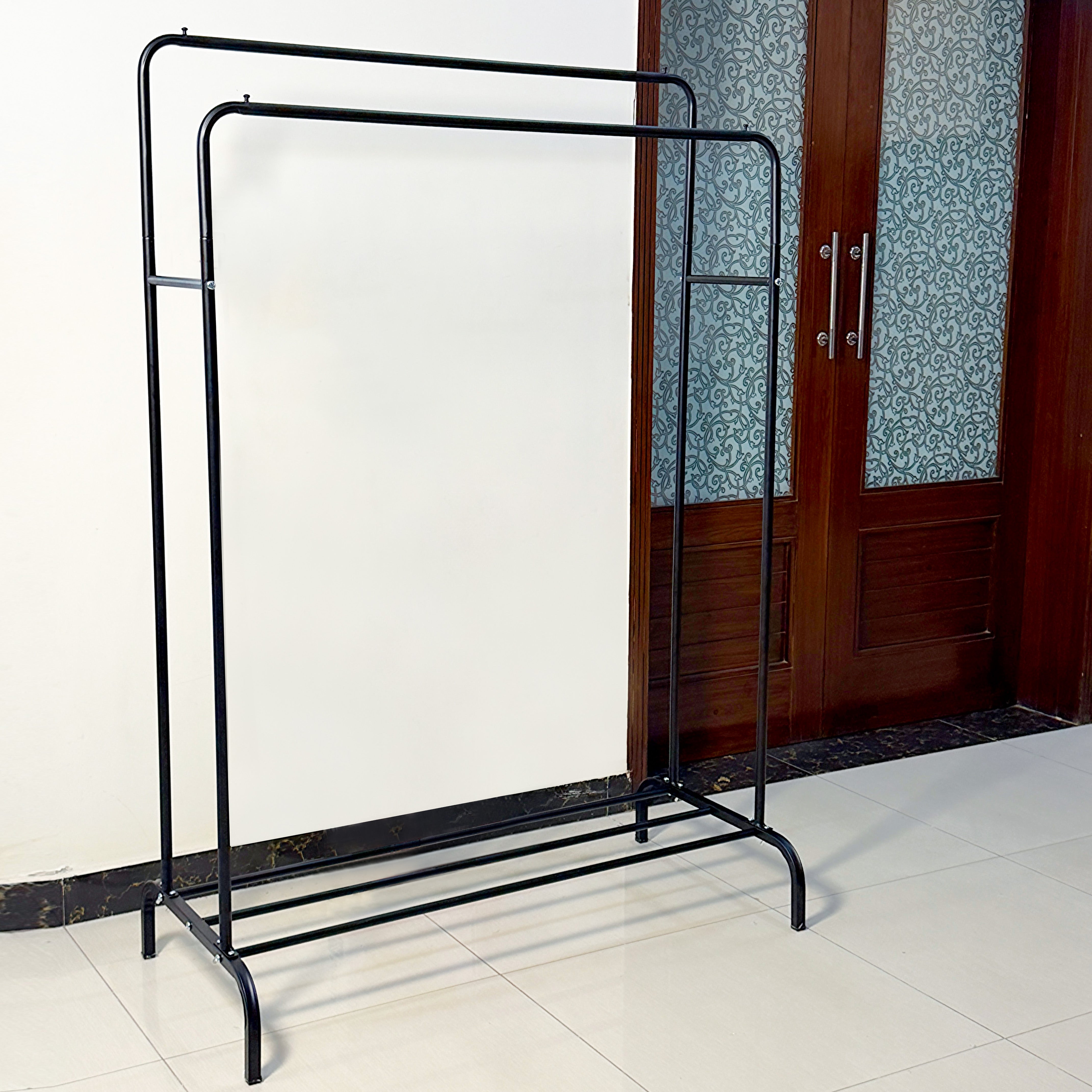 DOUBLE POLE METAL CLOTH STAND
