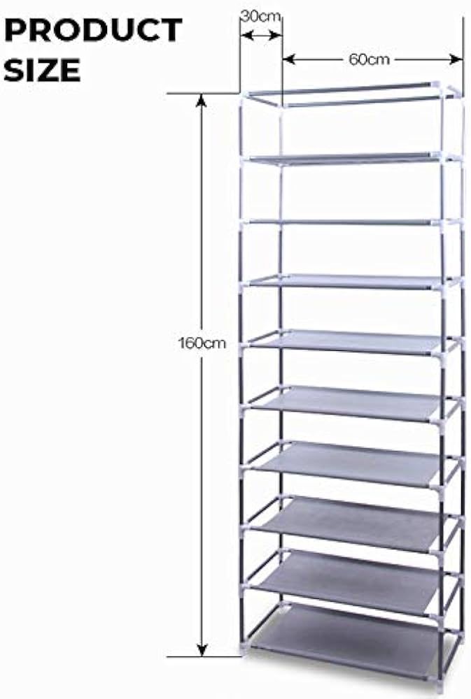 8 Layer Printed Shoe Rack