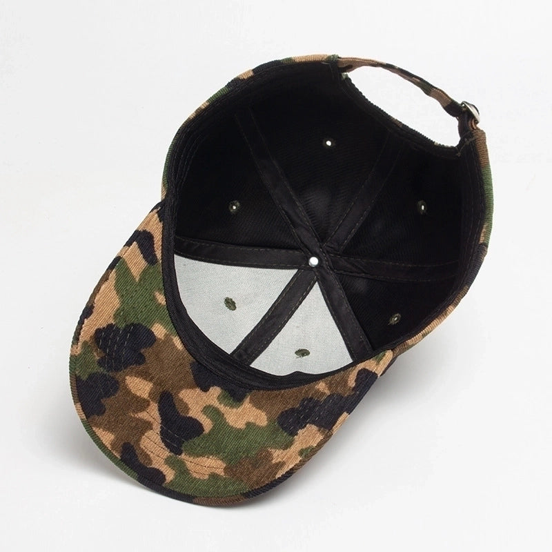 Unisex Basic Color Block Curved Eaves Baseball Cap