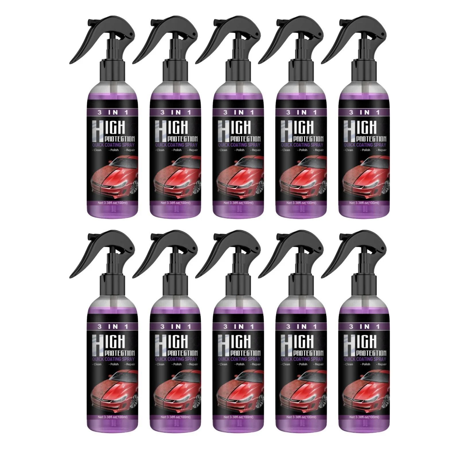 🔥Last Day Promotion - 49% OFF⏰3 in 1 High Protection Car Coating Spray