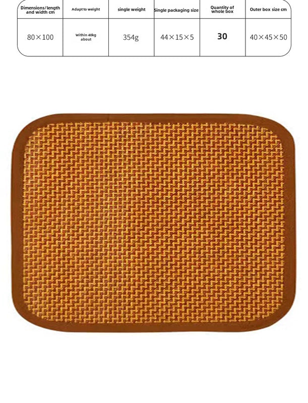 Pet Ice Mat Summer Summer Summer Mat Dog Mat Washable Rattan Mat Clear Summer Mat