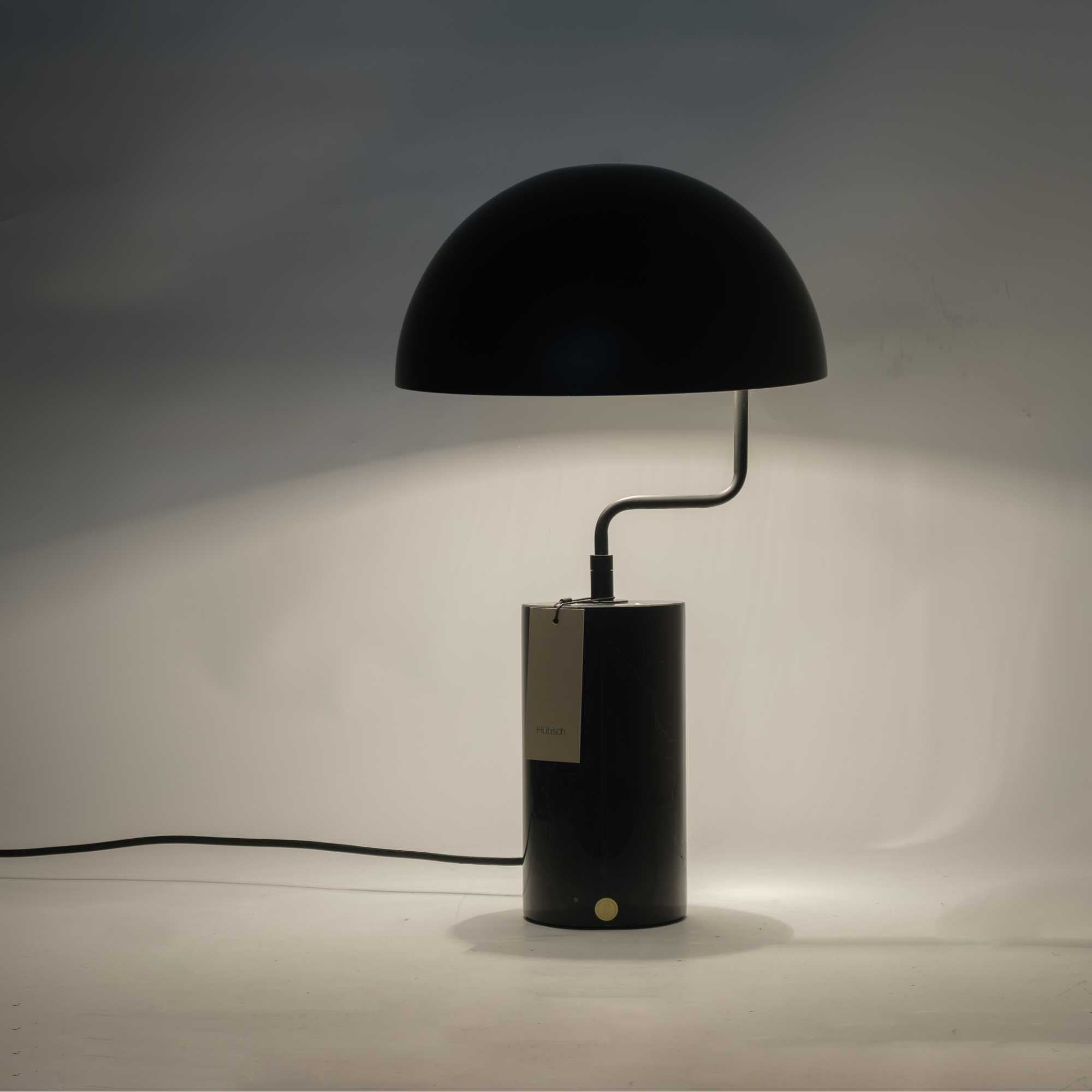 refurbished | Hu?bsch Poise table lamp black