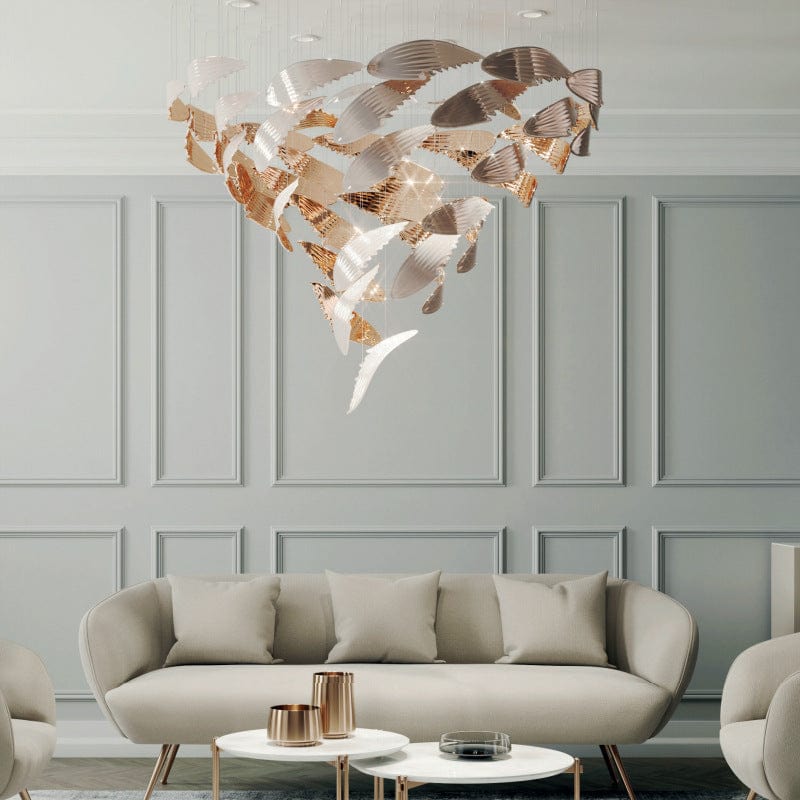 Idril | Glass Cluster Chandelier