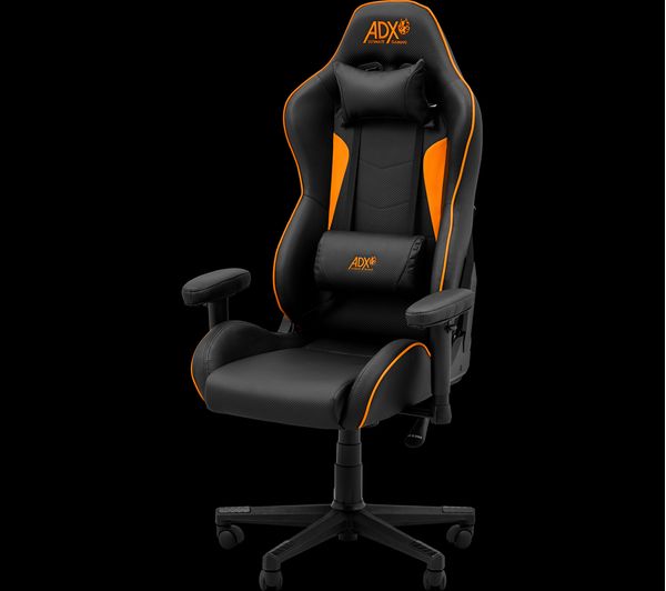 Silla para juegos ADX Firebase Advanced 21 - Negro y naranja