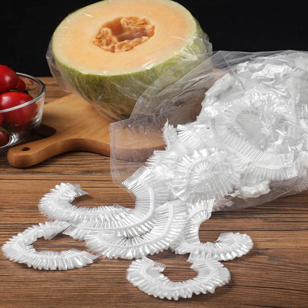 Disposable Plastic Wrap Food Grade 100Pcs