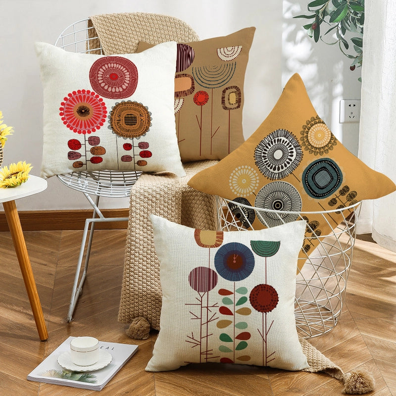 Explosions Hand-painted Abstract Pillow Home Decoration Pillow Cover Bed Pillow Sofa Pillow