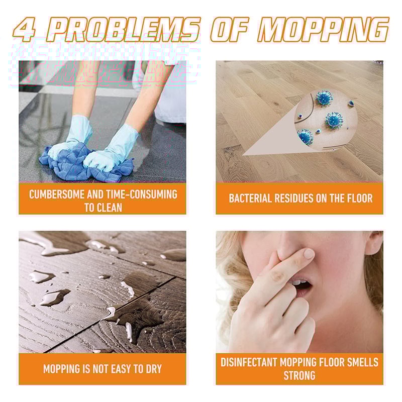 🎁LAST DAY SALE-49% OFF🎁Powerful Decontamination Floor Cleaner