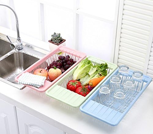 Over The Sink Dish Drainer Basket