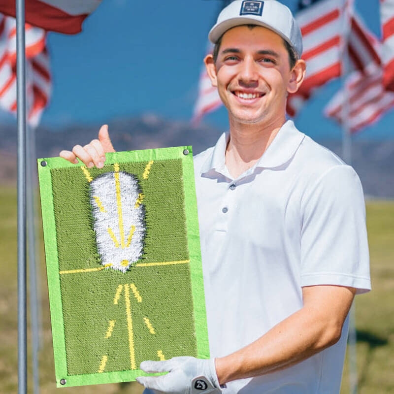 ⛳ New Golf Training Mat for Swing Detection Batting