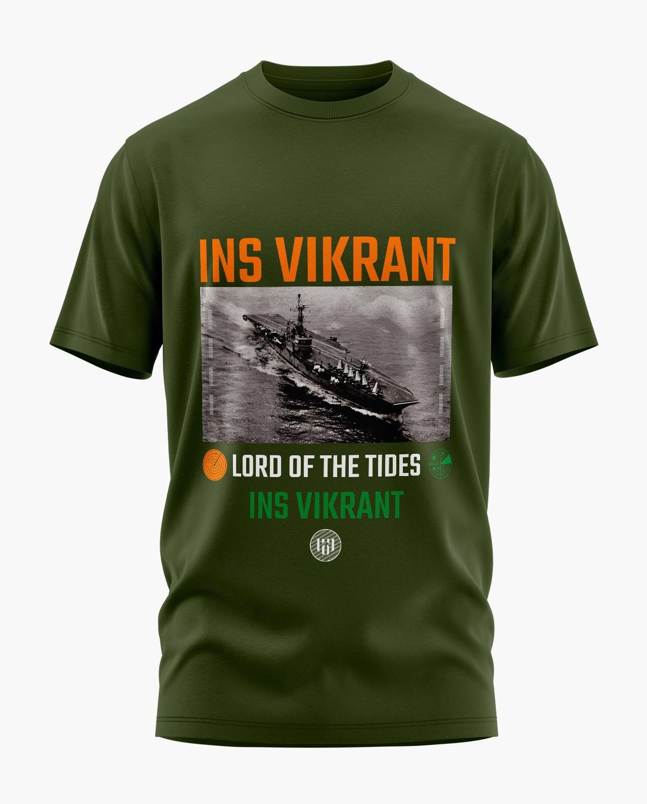 INS Vikrant Lord of The Tides T-Shirt