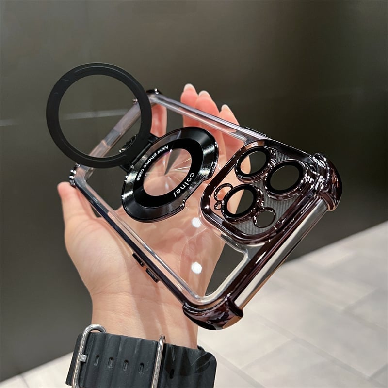 💥Last Day 50% OFF 💥Airbag Four Corners Anti-Drop Magnetic Bracket Case Cover for iPhone