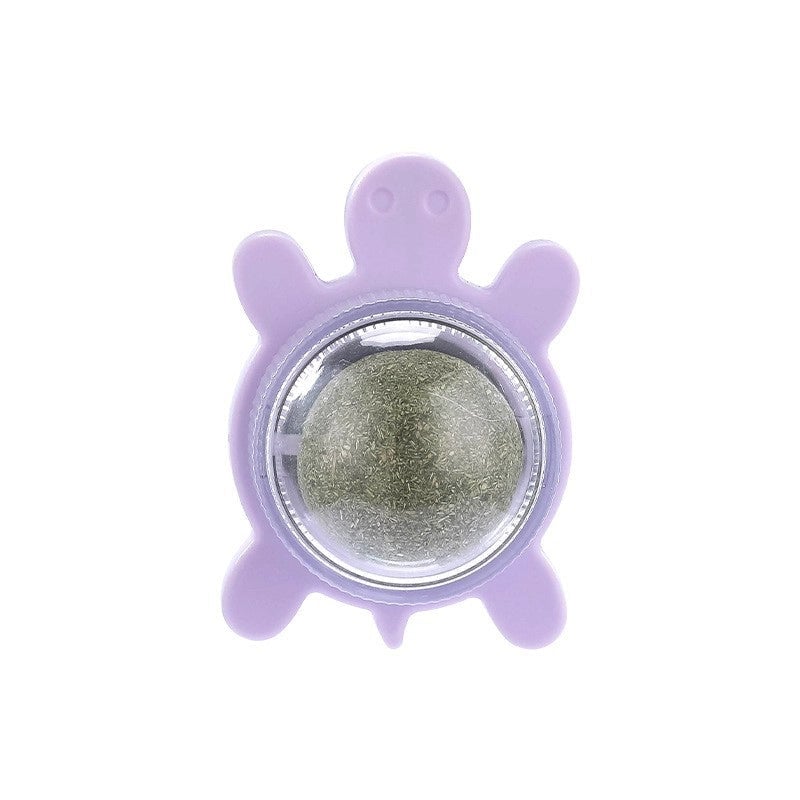 Rotating Mint Avocado Cat Toy Ball - New Trendy  Cat Toy For Self