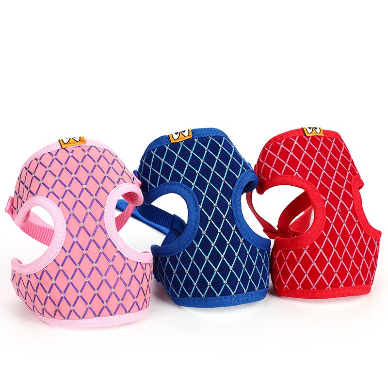 Rhinestone Mesh Dog Harness