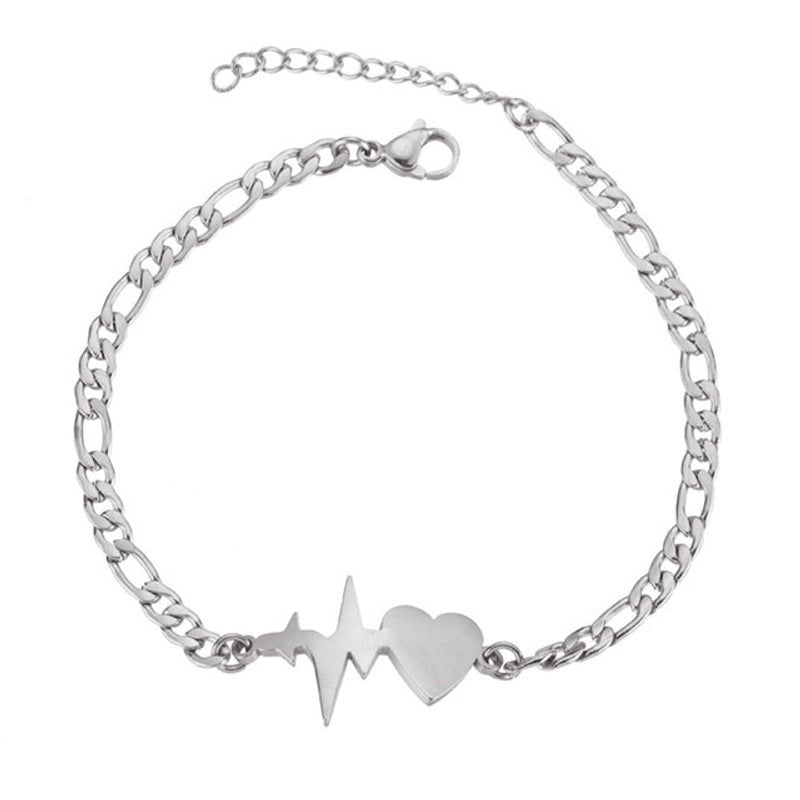 Sweet Butterfly Titanium Steel Plating Bracelets