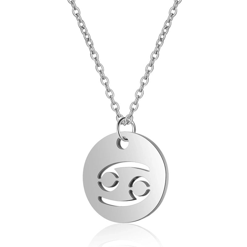 Minimalist Constellation 201 Stainless Steel 18K Gold Plated Polishing Pendant Necklace