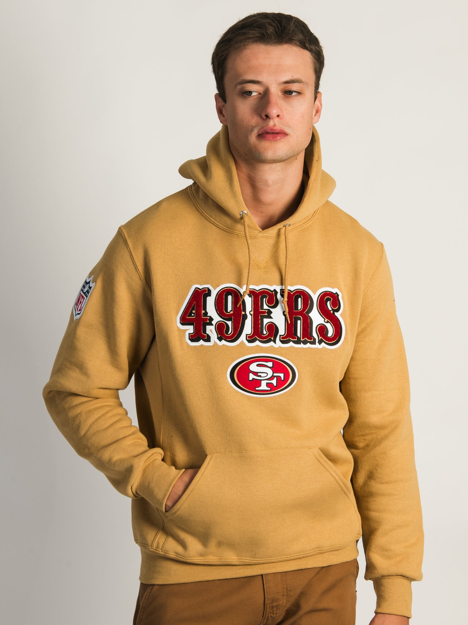 RUSSELL NFL SAN FRANCISCO 49ERS END ZONE PULLOVER HOODIE