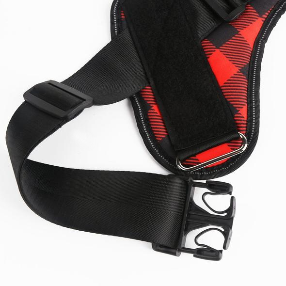 Custom No Pull Dog Harness with Name and Phone Number. Heavy Duty Personalized Pet Vest