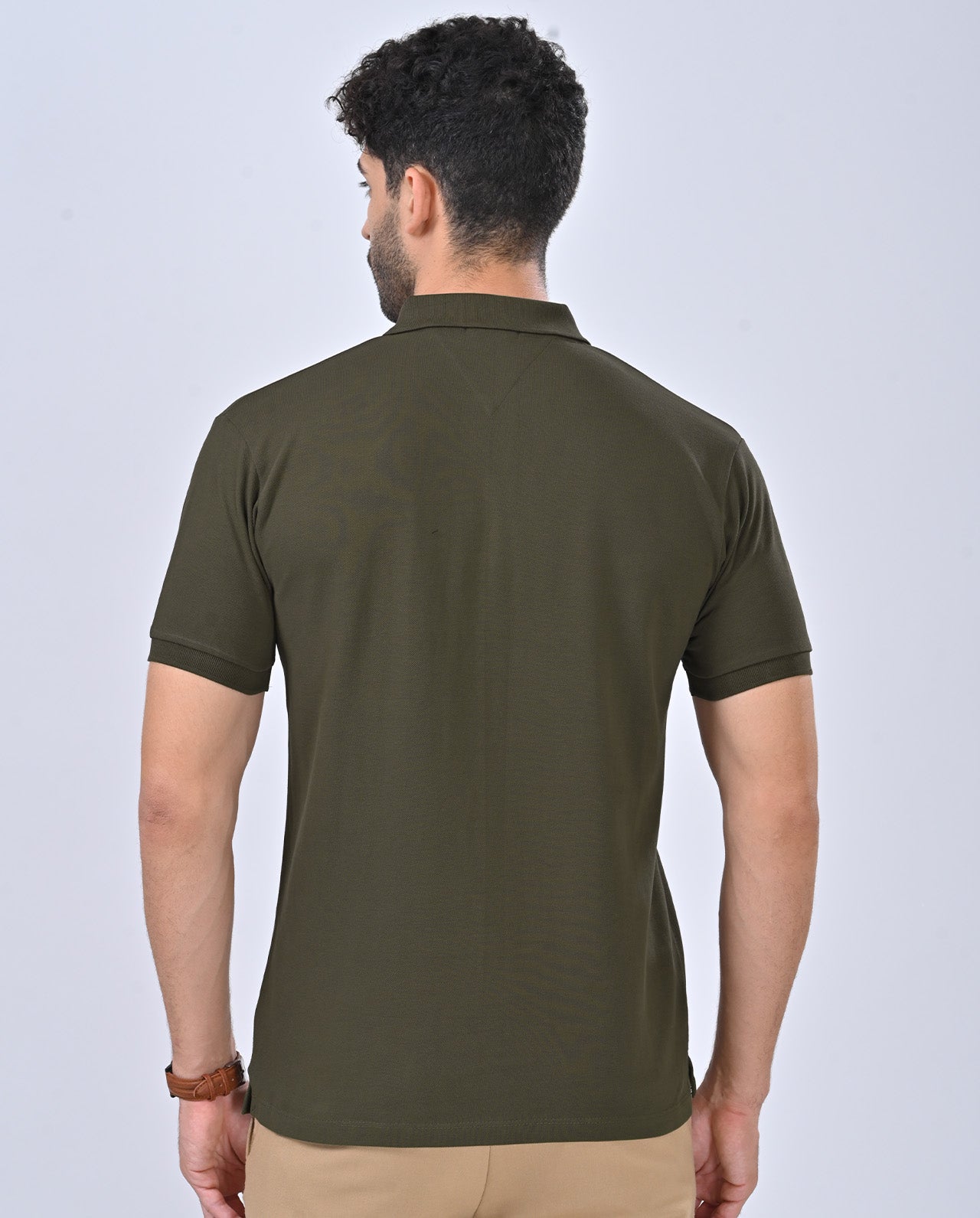 Aero Cargo Olive Green Polo T-Shirt