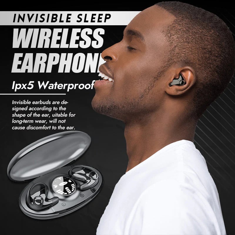 Comfortable Invisible Sleep Wireless Earphone Ipx5 Waterproof