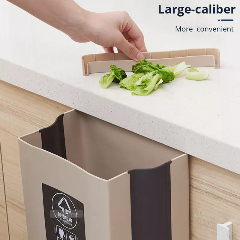 FOLDABLE CABINET TRASH BIN