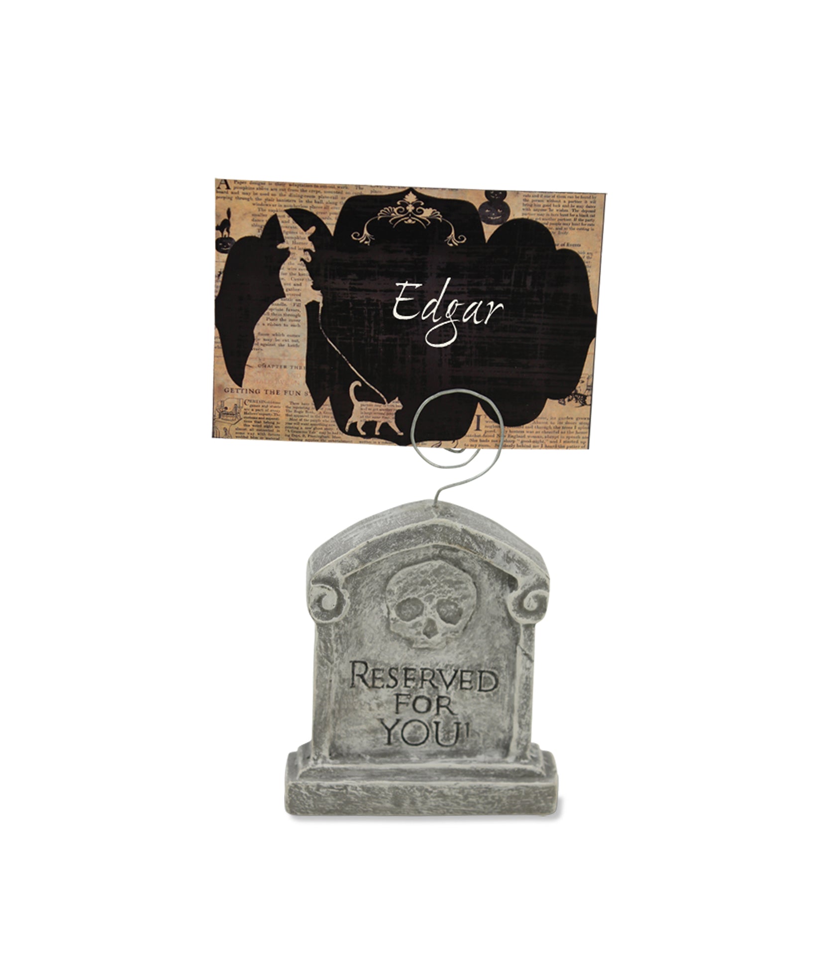 Tombstone Place Card Holder