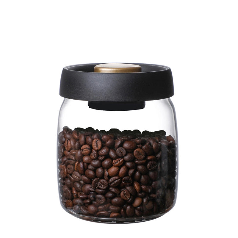 Minimalist Solid Color Glass Storage Container Box