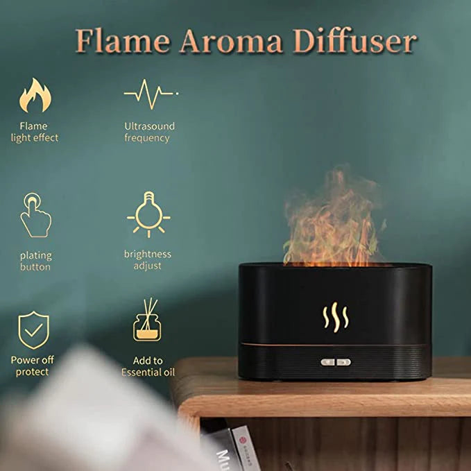 Flame Humidifier and Aroma Diffuser