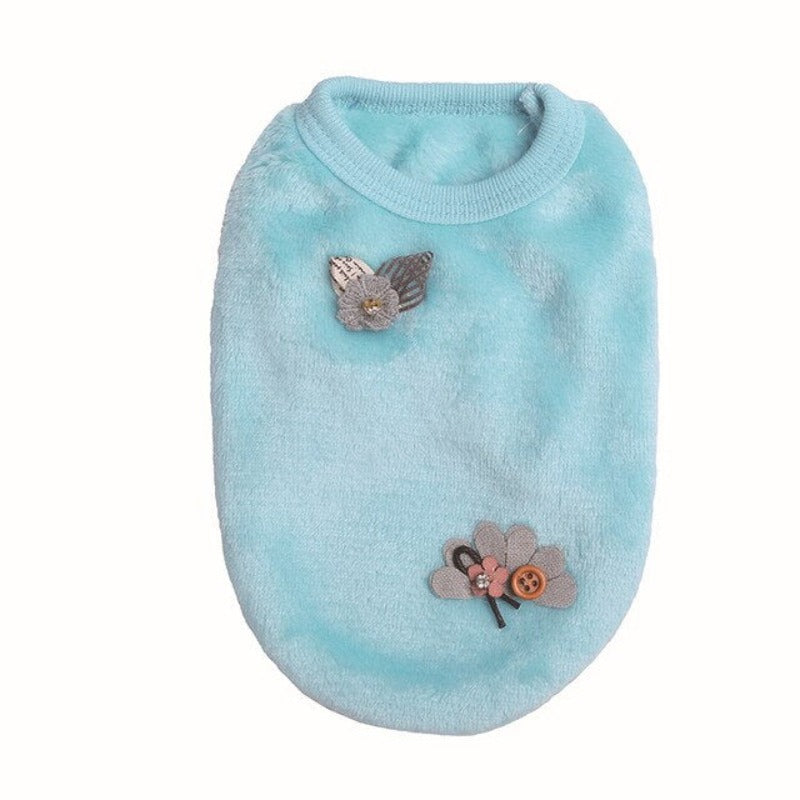 Dog Autumn And Winter Warm Vest Jacket