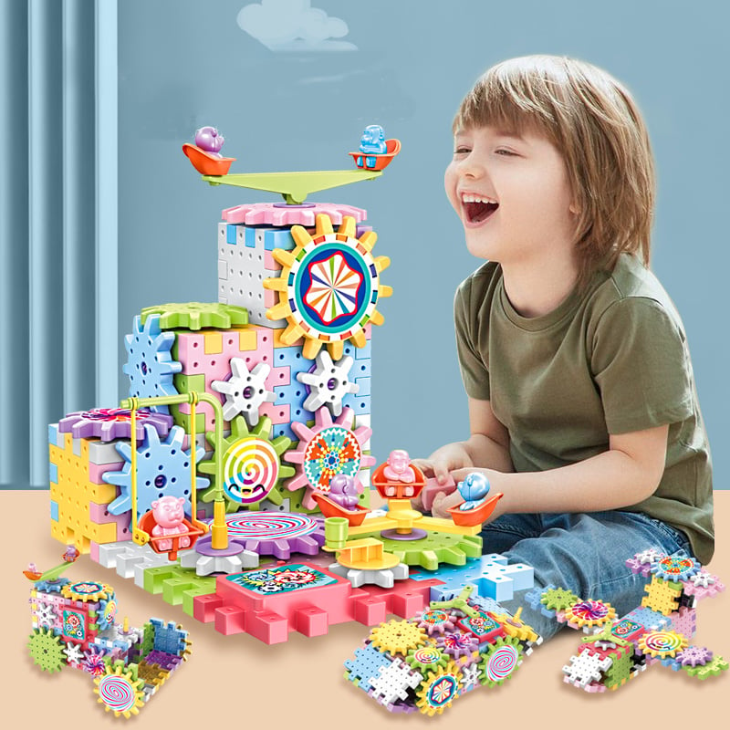 Montessori™Electric Gear Building Blocks