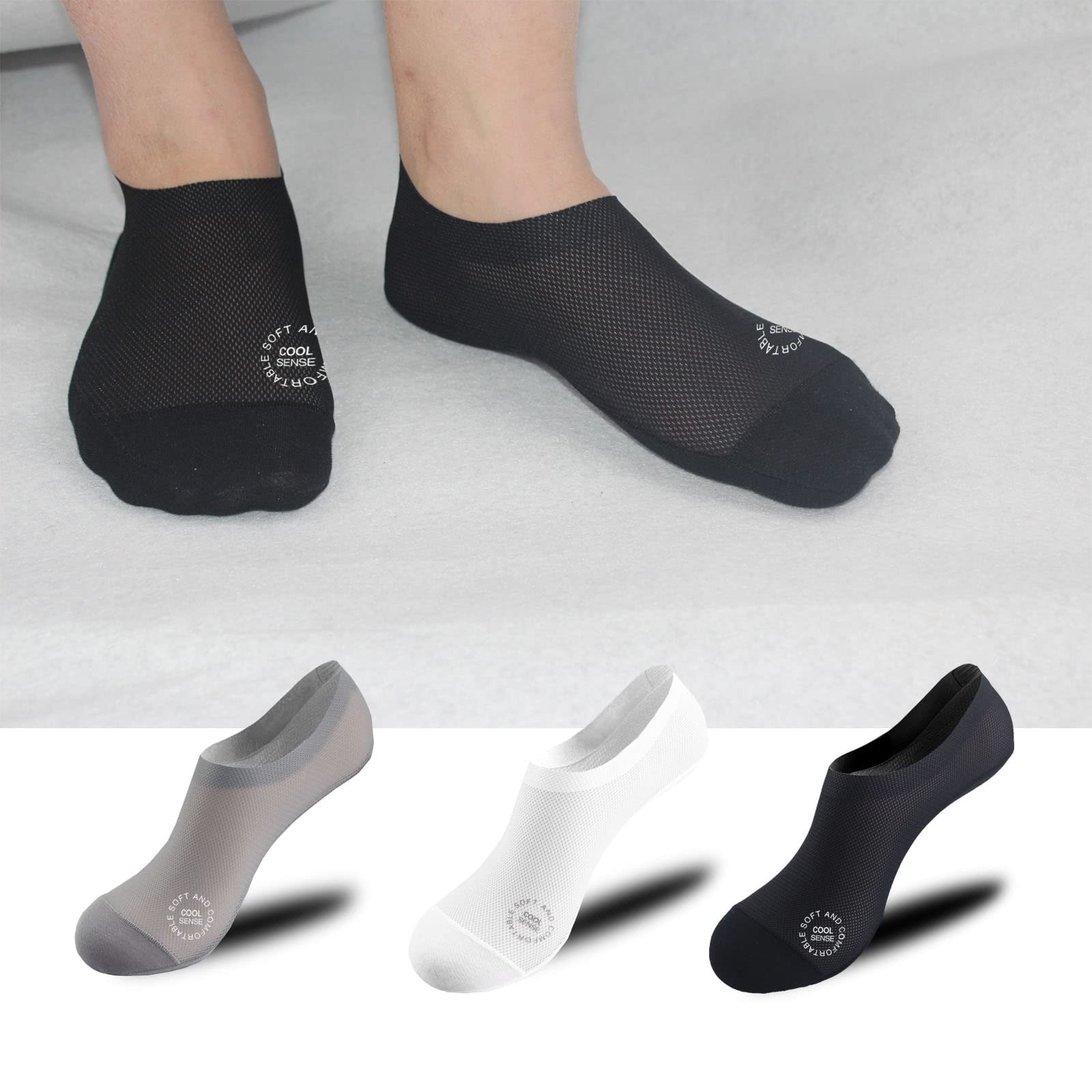 Hot Selling Now🔥Men Ultra Thin Liner Socks Non Slip No Show Socks
